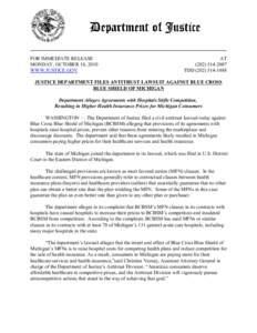 FOR IMMEDIATE RELEASE MONDAY, OCTOBER 18, 2010 WWW.JUSTICE.GOV AT[removed]