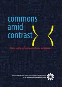 1  >commons amid contrasts<