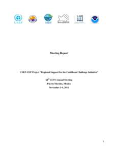 Meeting Report  UNEP-CEP Project 