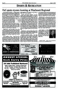 Page 28  THE LANDMARK Holden, Massachusetts August 11, 2005