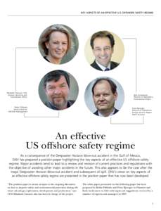 Key Aspects of an Effective U.S. Offshore Safety Regime  Elisabeth Tørstad, COO Division Americas and Sub-Saharan Africa