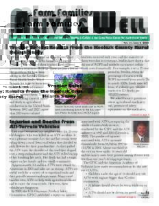 AAAL IVE &WELL Farm Families News from Iowa’s Center for Agricultural Safety and Health (I-CASH) & the Great Plains Center for Agricultural Health  Vol. 11, Issue