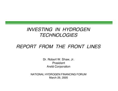 Hydrogen technologies / Emerging technologies / Chemistry / Energy conversion / Ballard Power Systems / Hydrogen storage / Hydrogen vehicle / Fuel cell / Hydrogen production / Energy / Hydrogen economy / Technology