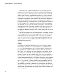 GENERAL TECHNICAL REPORT PSW-GTR-239  Apparently anyone could buy what they needed at Leach’s store, which was the only store in town. Often, credit was given in the form of script. Although the company owned the store