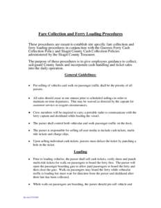 Microsoft Word - Fare Collection and Ferry Loading Procedures revised Mar 2009.doc