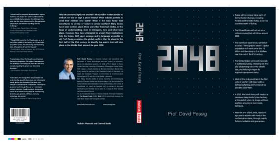 David Passig / Futurologists / Anticipatory thinking / Futures studies / Israel / Interdisciplinary Center / Yedioth Ahronoth / Time / Future / Western Asia