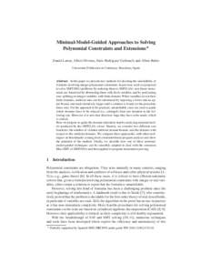 Theoretical computer science / Computational complexity theory / Mathematical logic / Constraint programming / Logic in computer science / Electronic design automation / Formal methods / NP-complete problems / Boolean satisfiability problem / Satisfiability modulo theories / Maximum satisfiability problem / Local consistency