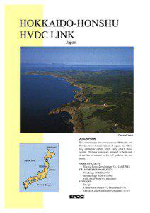 Energy in Japan / HVDC Hokkaido–Honshu / Electric power / High-voltage direct current / Hokkaido