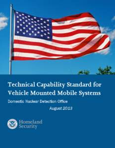 Technical Capability Standard for Vehicle Mounted Mobile Systems