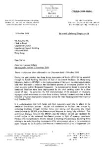 CB[removed])  Annex Circular of Hong Kong Monetary Authority (HKMA) dated 9 January 2009 to all Authorised Institutions (AIs) titled “Report of the HKMA on Issues Concerning the Distribution of Structured Produ