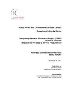 Public Works and Government Services Canada