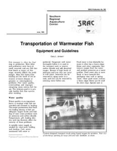 SRAC Publication No[removed]Southern Regional Aquaculture Center