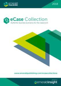 2018  eCase Collection Authentic business scenarios for the classroom