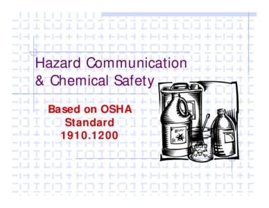 Microsoft PowerPoint - Hazard and Chemical Safety.ppt [Compatibility Mode]