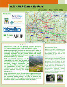 Land transport / Tralee / N69 / Roundabout / Castleisland / Dual carriageway / National primary road / Types of roads / Road transport / Transport