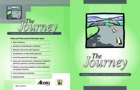 The  Journey A handbook for parents of children who are gifted and talented