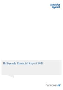 Half-yearly Financial Report 2016  Key figuresin EUR million