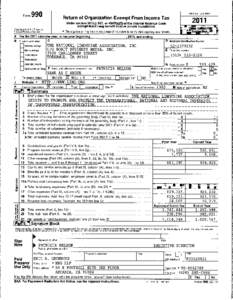 Form  OMB NoReturn of Organization Exempt From Income Tax Under section 501