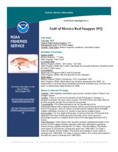 Red snapper / Fisheries / Sustainable fishery / Fishing / Overfishing / Bycatch / Fish / Hawaiian cuisine / Lutjanidae