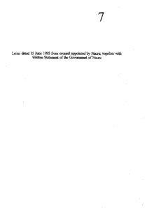 Nuclear Non-Proliferation Treaty / Nauru / Disarmament / Treaty of Rarotonga / Index of Nauru-related articles / Outline of Nauru / International relations / Law / Nuclear weapon