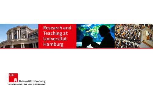 Research and Teaching at Universität Hamburg  Welcome to Universität Hamburg!