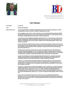 Microsoft Word - Carl Hester on template updated 12 Aug 2010