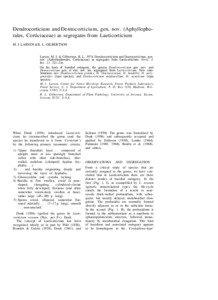 Dendrocorticium and Dentocorticium, gen. nov. (Aphyllopho­ rales, Corticiaceae) as segregates from Laeticorticium M. J. LARSEN &R. L. GILBERTSON