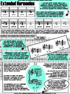 music theory for musicians and normal people by toby w. rush  Extended Harmonies b b www  b www