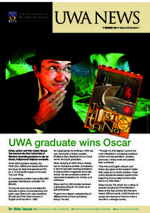 UWA NEWS  Photo © The West Australian 7 march 2011 Volume 30 Number 1