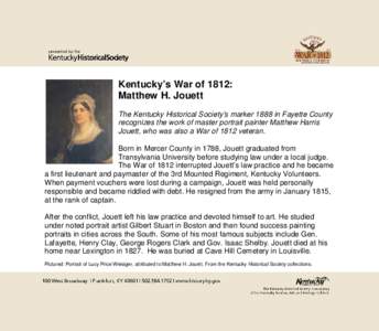 Kentucky’s Civil War: Lexington’s Frances Peter