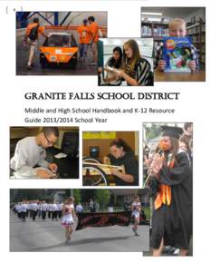 0  Granite Falls School District Middle and High School Handbook and K-12 Resource Guide[removed]School Year 2012/