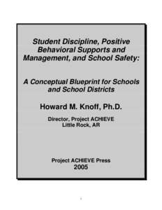 Pedagogy / Educational psychology / Skill / Social skills / School violence / Cooperative learning / Positive behavior support / Social emotional learning / Education / Behaviorism / Learning