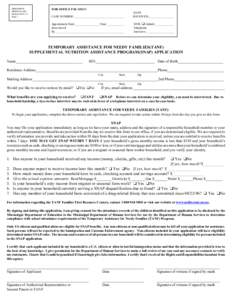 MISSISSIPPI MDHS-EA-900 Revised[removed]Page 1  FOR OFFICE USE ONLY: