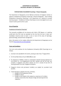 Academic administration / Titles / British society / National University of Singapore / Queenstown /  Singapore / Postdoctoral research / Professor / Doctor of Philosophy / Housing Benefit / Education / Academia / Knowledge