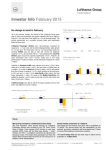 Star Alliance / Passenger load factor / Airline / Lufthansa / Transport / Aviation