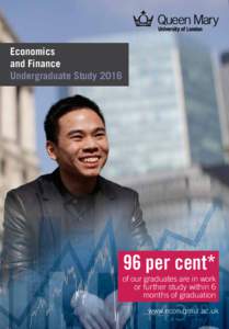 Economics and Finance Undergraduate Studyper cent*