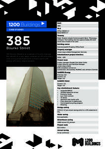 385 Bourke Street 1200 Buildings CASE STUDIES