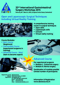 Hernia / Cholecystectomy / Surgery / Davos Congress Centre / Medicine / Endoscopy / Laparoscopic surgery