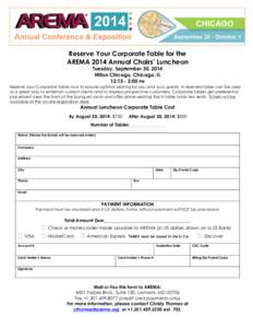 Microsoft Word - Corporate Table Reservation form 2014.doc