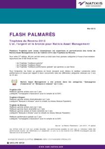 Microsoft Word - FLASH PALMARES TROPHEES VF 2013.doc