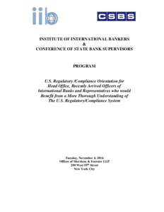 Dodd–Frank Wall Street Reform and Consumer Protection Act / Morrison & Foerster / Business / United States federal banking legislation / Banking in the United States / KPMG