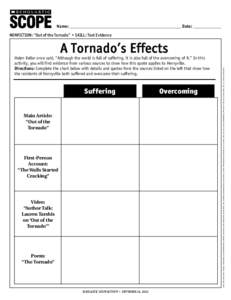 Storm / Tornado / Wind / Scholastic Corporation / Overhead projector / Henryville /  Indiana / Meteorology / Atmospheric sciences / Weather