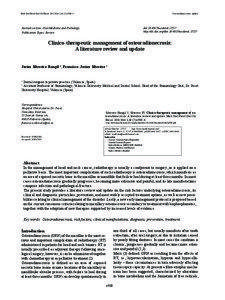 Med Oral Patol Oral Cir Bucal[removed]Nov 1;16 (7):e900-4.  Osteoradionecrosis: update