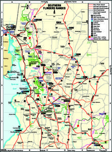 Conservation park / Flinders Ranges / Booleroo Centre /  South Australia / Port Germein /  South Australia / Pekina