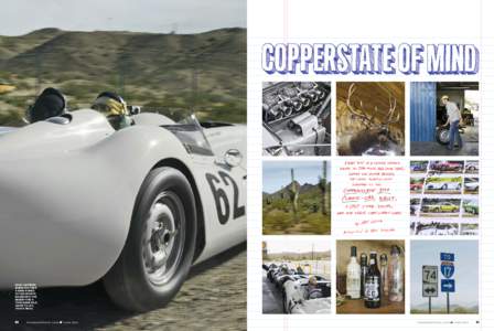 what happens when you take a bare-bones fifties sports racer into the desert for a