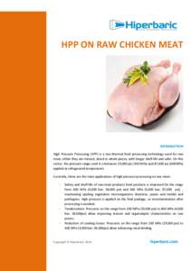 Microsoft Word - Foster farms - Hpp on poultry meat doc r1