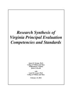 Educational psychology / National Association of Secondary School Principals / Vice-principal / Education / Head teacher / Philosophy of education