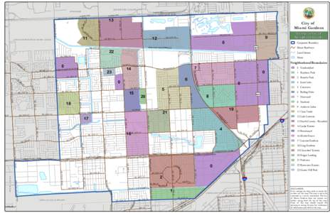 Geographical Neighborhoods