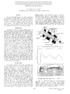 Operation of the ORNL ECR Source