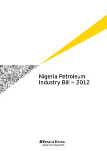 Environment / Petroleum industry / Economy of Nigeria / Upstream / Carbon tax / Energy / Nigeria / Nigerian National Petroleum Corporation / Energy in Nigeria / Petroleum production